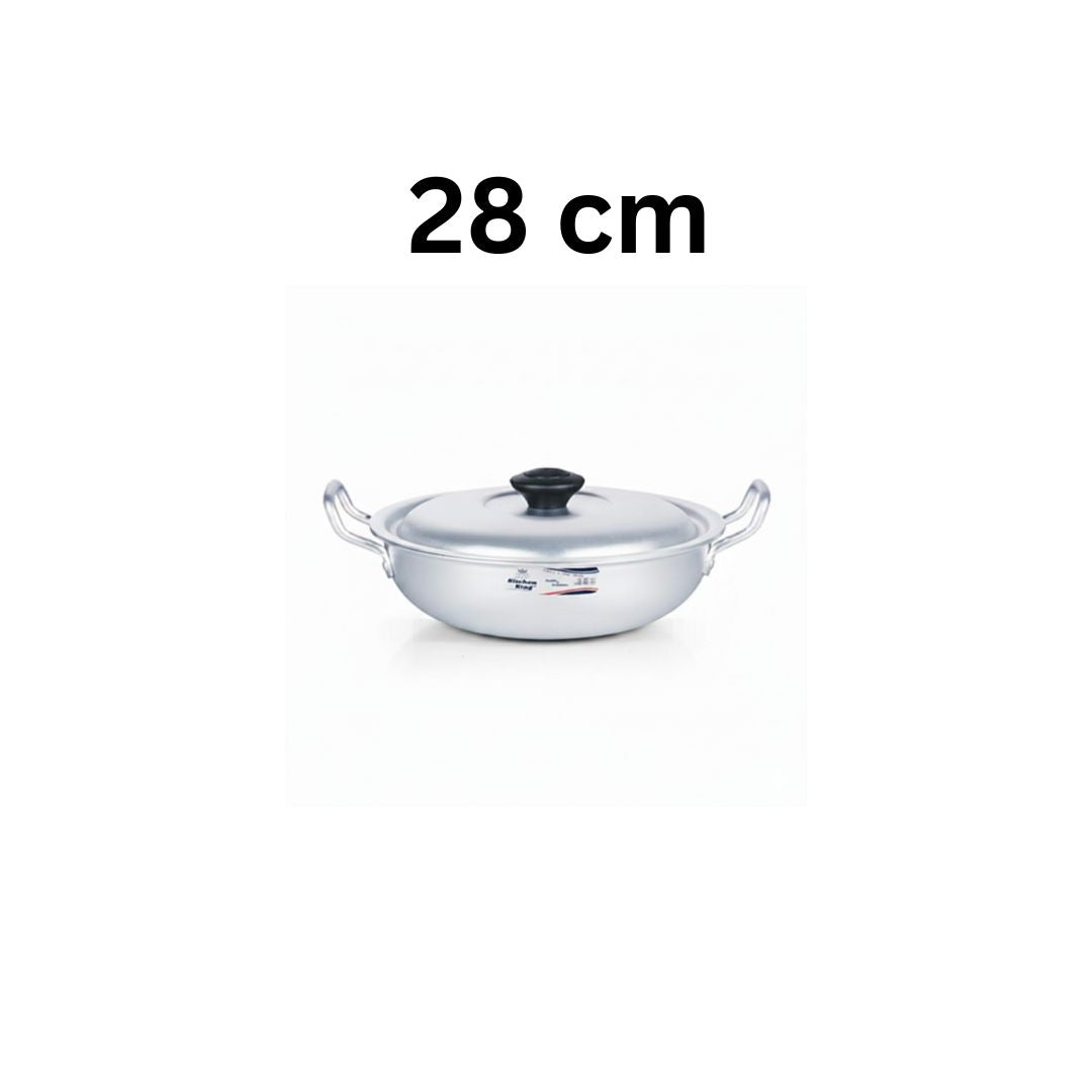 Kitchen King Super Wok Durable Aluminium