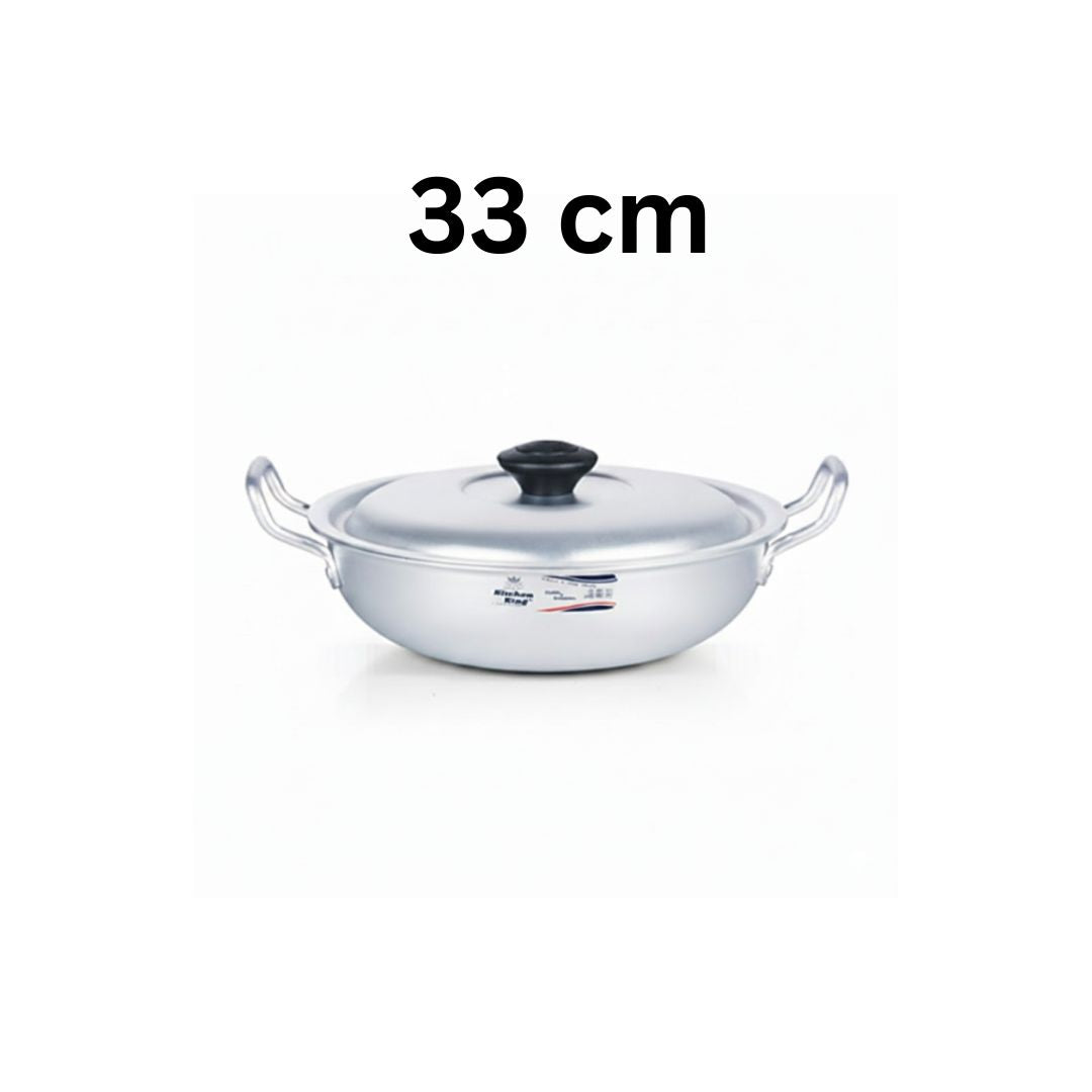 Kitchen King Super Wok Durable Aluminium