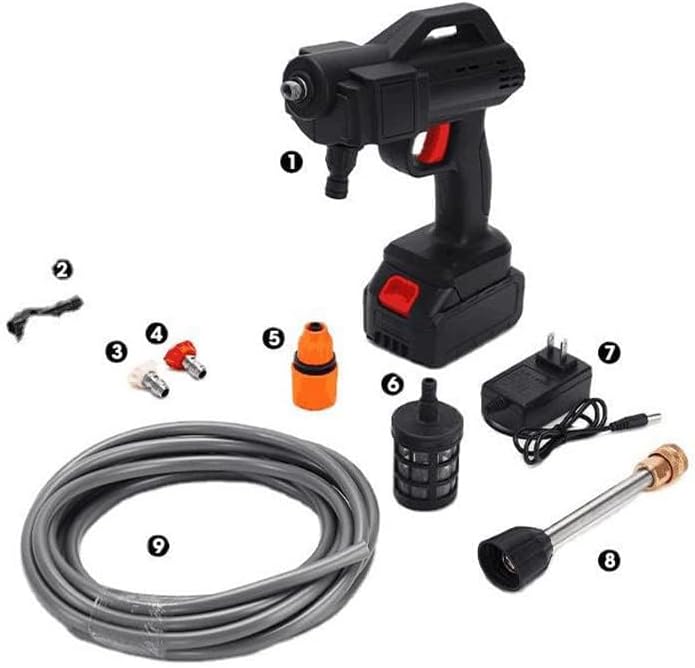 Wireless High Pressure Washer Gun Without  Box