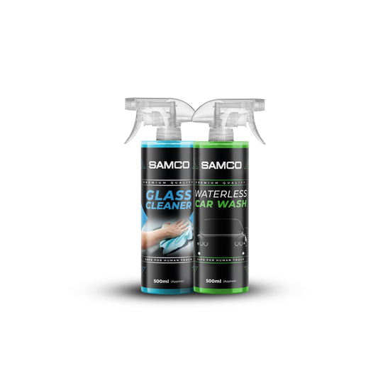 Samco Glass Cleaner + Samco Waterless Car Wash