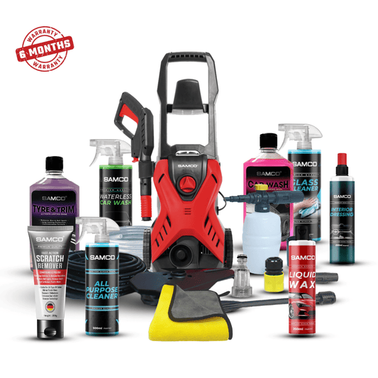High Pressure Washer 1400 Watts (110 Bar) with 9 in 1 Kit