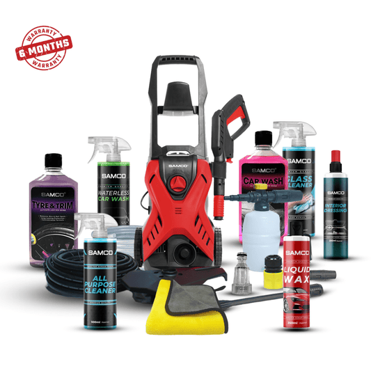 High Pressure Washer 1600 Watts (130 Bar) with 8 in 1 Kit