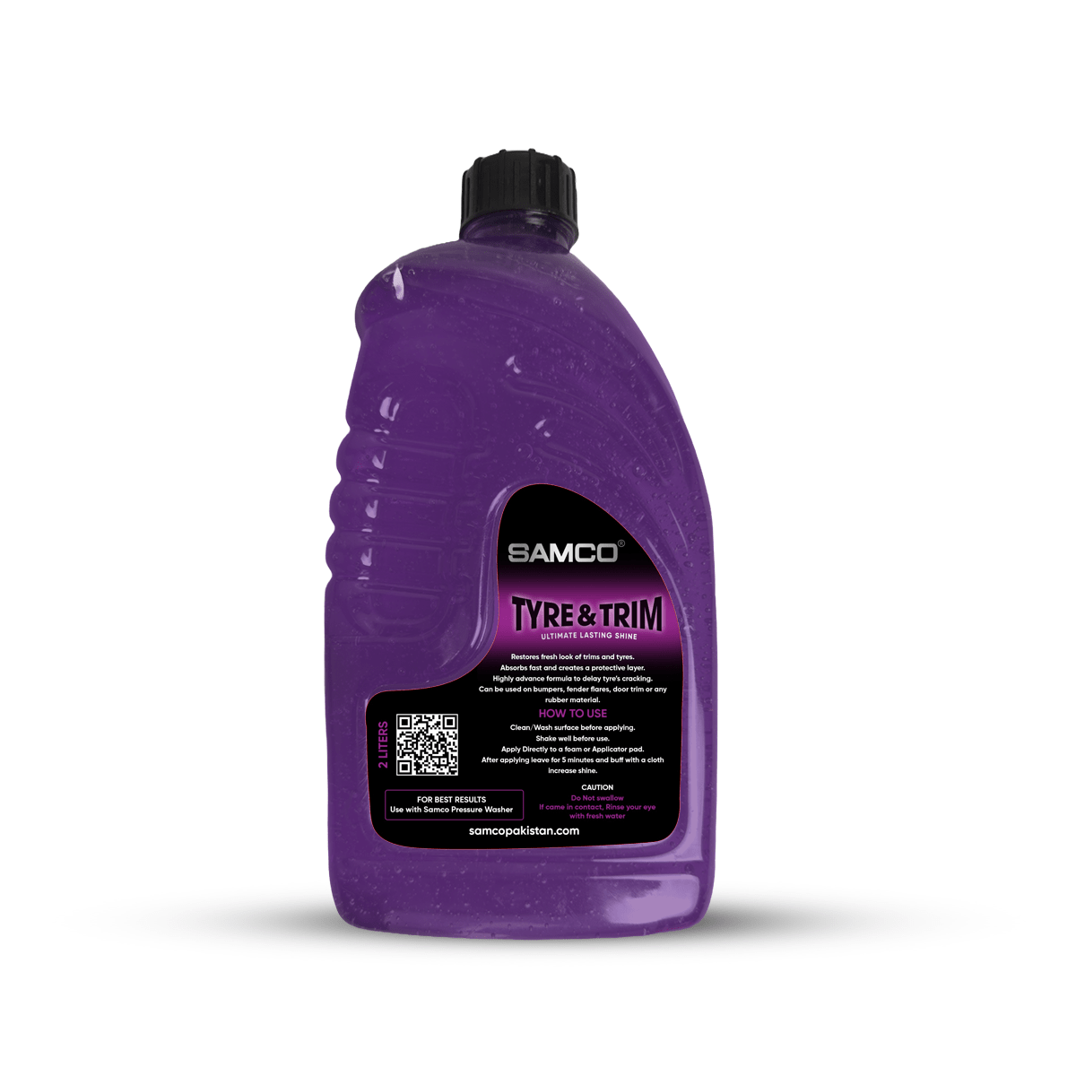 Pack of 2 Samco Tyre & Trim Gel - 2 Litres