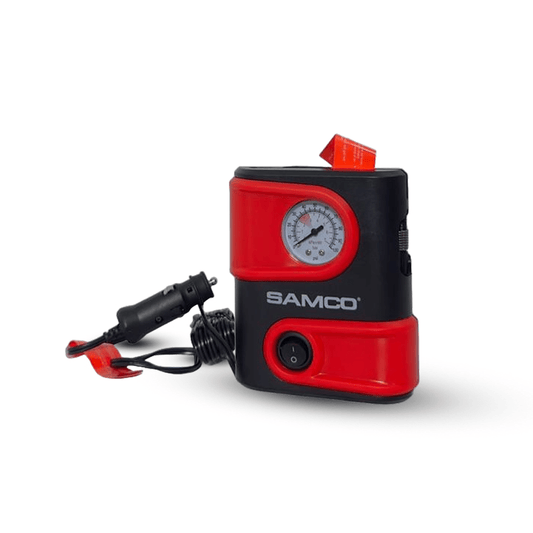 Samco Car Aircompressor/Tyre Inflator with LED Light - SM1610