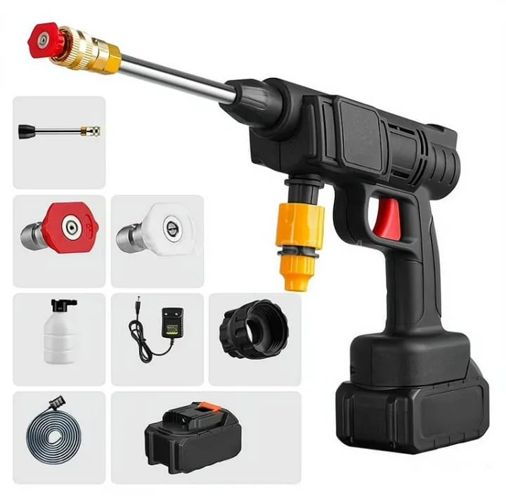 Wireless High Pressure Washer Gun Without  Box